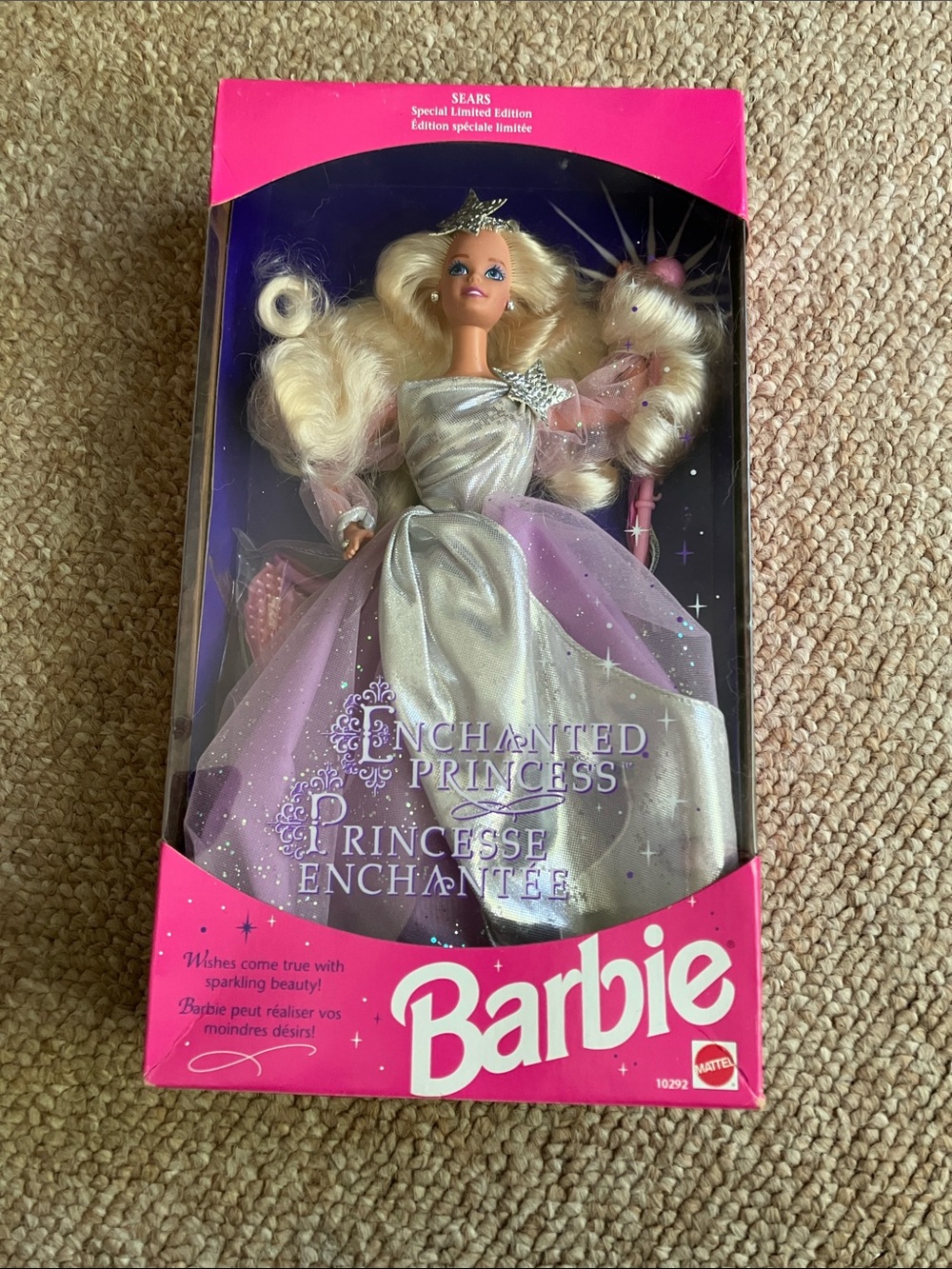 Barbie Enchanted Princess Doll - Silver & Lavender Gown